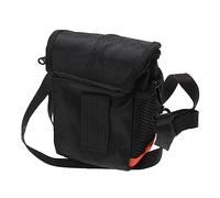 vhbw Camera Case Bag Compatible with Canon PowerShot SX600 HS, SX610 HS, SX60 HS, SX710 HS Camera - Black + Shoulder Strap, 155 x 116 x 92 mm