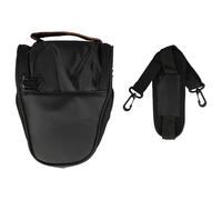 vhbw Camera Case Bag Compatible with Pentax K-x, Q7, Q10, Q5 Camera - Black + Shoulder Strap, 215 x 155 x 97 mm
