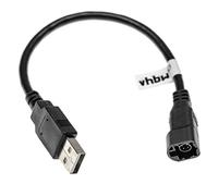 vhbw Car Audio Radio USB Retention Cable compatible with VW T6 Caravelle/Multivan (2015+), Tiguan (2007+) Car - 4 Pin Socket to USB A Plug