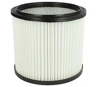vhbw Cartridge Filter compatible with Einhell Universal 18-50l, YPL 1250, YPL 1400/30 Vacuum Cleaner - Black White