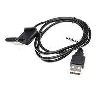vhbw Charger Cable 100cm Charging Dock compatible with Garmin Edge 20, 25 GPS bike computer, replacement data cable