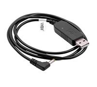 vhbw Charging Cable compatible with Baofeng BF-F8-Plus, BF-F9 Walkie-Talkie Battery - USB Charger, 93 cm, with Charge Status Indicator
