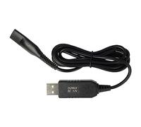 vhbw Charging Cable compatible with Oral-B Genius 8000 S, 6000, 8000, 8200, 8900, 9000, 10000, 10100 Toothbrush - Power Cable, 120 cm, Black