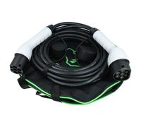 vhbw Charging Cable Type 2-Type 2 for Electric Car - Connector Cable, 3-Phase, 16 A, 11 kW, 10 m