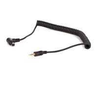 vhbw Connecting Cable compatible with Canon EOS 1Ds Mark III, 20D, 20Da, 30D, 40D, 50D, 5D Camera, DSLR - 107cm, Spiral Cord