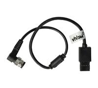 vhbw Control Cable compatible with Nikon D300, D200, D1x, D3, D1h, D2, D1, D2H, D2Hs to DJI Ronin Gimbal - 24 cm