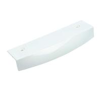 vhbw Door Handle Replacement for Bosch Siemens 00152790 for Refrigerator - 14.2 x 4.1 x 2.2 cm Plastic White
