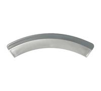 vhbw Door Handle Replacement for Siemens 00643356 for Tumble Dryer plasticsilver-Grey