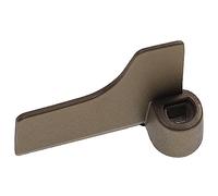 vhbw Dough Hook Compatible with Panasonic SD-2511KXE, SD253, SD256, SD257, SD-RD250 Bread-Maker - Mixing Paddle, 6.7 x 5 cm, Aluminium Alloy, Grey