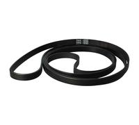 vhbw Drive Belt compatible with AEG Lavatherm 321, 320, 310, 3260, 329, 3230, 326, 3200, 325, 3100, 323, 3000 Tumble Dryer - 193 cm, Black