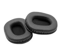 vhbw Ear Pad Cups Cushion Covers compatible with Audio Technica ATH-M50, ATH-M40x, SX1 On-Ear Headphones Headset - black
