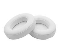 vhbw Ear Pad Cups Cushion Covers compatible with Beats by Dr. Dre Studio 2.0, 3.0 On-Ear Headphones Headset - white