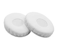 vhbw Ear Pad Cups Cushion Covers compatible with Sennheiser HD220, HD219, HD229, HD228, HD218 On-Ear Headphones Headset - white