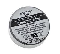 vhbw ER32L100 Special Battery - Primary Battery with Solder Pins (2000mAh, 3.6V, Li-SOCl2)