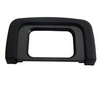 vhbw Eye Cup compatible with Nikon D3400, D3500, D5000, D3300, D5100, D5200, D3100, D3200 Camera, Digital Camera DSLR Eyecup - Black