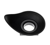 vhbw Eyepiece Viewfinder compatible with Nikon D100, D100s, D200, D300, D3000, D300s, D3100, D3200 Digital Camera DSLR Eyecup - Black