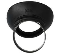 vhbw Eyepiece Viewfinder compatible with Nikon D4, D4s, D500, D700, D800, D800E, D810, D810a, F100, F3 Digital Camera DSLR Eyecup - Black