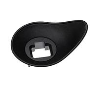 vhbw Eyepiece Viewfinder compatible with Sony Alpha A7R, A7R II, a7R III, A7S, A7S II, A9 Digital Camera DSLR Eyecup - Black, Oval