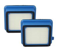 vhbw Filter Set 2x Filters Replacement for ASPK9, 140117409023 for Vacuum Cleaner - HEPA Filter, Allergy Filter