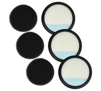 vhbw Filter Set compatible with Dirt Devil Blade DD767, DD777 Vacuum Cleaner - 6x Filter (foam filter, pre-motor filter)