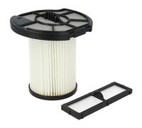 vhbw Filter Set compatible with Dirt Devil Centrixx M3882-2, M3882-3 Vacuum Cleaner - 2x Spare Filter