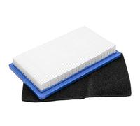 vhbw Filter Set compatible with John Deere X300 with FH491V motor Lawn Mower Motor - 2x Exchange Filter (Air Filter, Pre-Motor Filter)