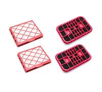 vhbw Filter Set compatible with Lux 1, 1 Classic, 1 Royal, Classic Vacuum Cleaner - 4x Spare Filter (Activated Carbon Filter, HEPA-Filter)