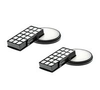 vhbw Filter Set compatible with Rowenta X-trem Power Cyclonic Facelift RO7234EA Vacuum Cleaner - 4x Filter