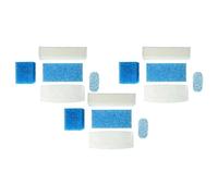 vhbw Filter Set compatible with Thomas Twin T1 Aquafilter, T2 Aquafilter, TT Aquafilter Vacuum Cleaner - 15x Filter