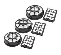 vhbw Filter Set compatible with Zanussi ZAN7890UKEL Vacuum Cleaner - 9x Spare Filter