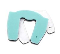 vhbw Filter Set Replacement for LG F75, MDJ63408601, MDJ63408701 for Vacuum Cleaner - 2x Spare Filter (Fabric Filter, Sponge Filter)