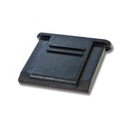 vhbw Flash Shoe Cover compatible with Fujifilm Camera Digital Single-lens Reflex DSLR, Black, Plastic