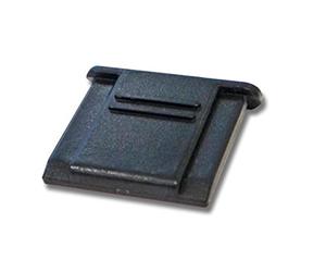 vhbw Flash Shoe Cover for All Cameras with Standard Hot Shoe, Black, Plastic