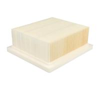 vhbw Flat-Fold Filter compatible with Hilti C 75-1-22, VC 5-A22, VC 75-1-A22, VC 2D-22, VC 5-22 Vacuum Cleaner - Pleated Filter Element