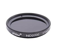 vhbw Grey Neutral Density Filter ND2000 37mm for Digital Camera, Analogue Camera