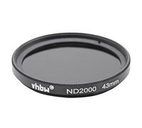 vhbw Grey Neutral Density Filter ND2000 43mm for Digital Camera, Analogue Camera