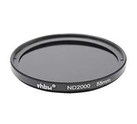 vhbw Grey Neutral Density Filter ND2000 55mm for Digital Camera, Analogue Camera