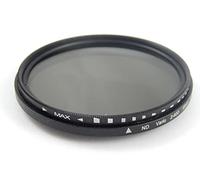 vhbw Grey Neutral Density Filter Variable Fader ND2-400 58mm for Digital Camera, Analogue Camera