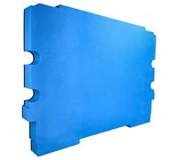 vhbw Hard Foam Insert compatible with Makita MakPac 2, 1 Toolbox - rigid foam, 30 mm Blue, 30 mm