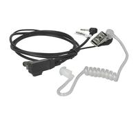 vhbw Headset earpiece compatible with Motorola TKLR T6, TKLR T3, T9680, T9550XLR, T9550, T9650, T9580XLR, TKLR T8 Radio Walkie Talkie, acoustic tube