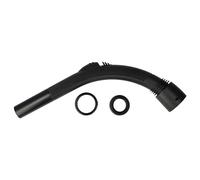 vhbw Hose Handle Compatible with Nilfisk Power Allergy, Cleaner, Energy, Life, P Animal Vacuum Cleaner - Curved Nozzle Part Wand, 32 mm Diameter, 35.5 cm Long
