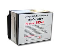 vhbw Ink Cartridge Cyan compatible with Pitney Bowes DM100, DM100i, DM125, DM125i, DM150, DM150i Printer (Compatible, 35 ml + Chip)