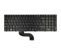 vhbw Keyboard QWERTY Replacement for Acer NSK-H5R1D, 491274-B31, 9J.N8682.R1D, 490267-B31 for Notebook Computer - Black with Numeric Keypad