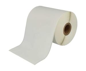 vhbw Label Roll 102mm x 44.3m (1 Label) Compatible with Brother TD-2130, TD-4100, TD-4000, TD-2130N Label Maker White