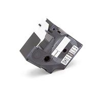 vhbw Label Tape Compatible with Dymo Rhino 6000, 5000, 5200, 4200, 3000, 1000 Label Printer 5.5m x 24 mm, Black on White, Polyester