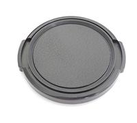 vhbw Lens Cap 49 mm compatible with Pentax smc DA 70 mm 2.4 Limited Edition Camera, DSLR - Plastic, Black, with Side Handle