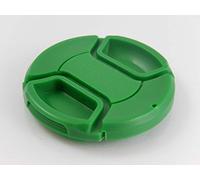 vhbw Lens Cap 52 mm Green Plastic for Camera Panasonic Lumix G Vario 14-42 mm 3.5-5.6 ASPH OIS Lens