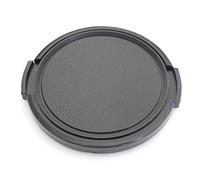 vhbw Lens Cap 58 mm compatible with Samyang 21 mm F1,4 Camera, DSLR - Plastic, Black, with Side Handle