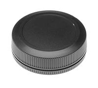 vhbw Lens Cap Set compatible with Canon EOS R, RP Camera - Rear Lens and Housing Protector, black
