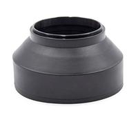 vhbw Lens Hood Compatible with Fujifilm XF 90mm F2 R LM WR 62mm Lens Black, Rubber, Round